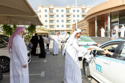 حملة شتاهم أدفى بالتعاون مع هيئة النقل