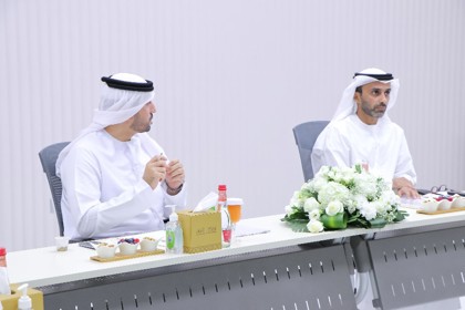 زيارة رئيس الدائرة